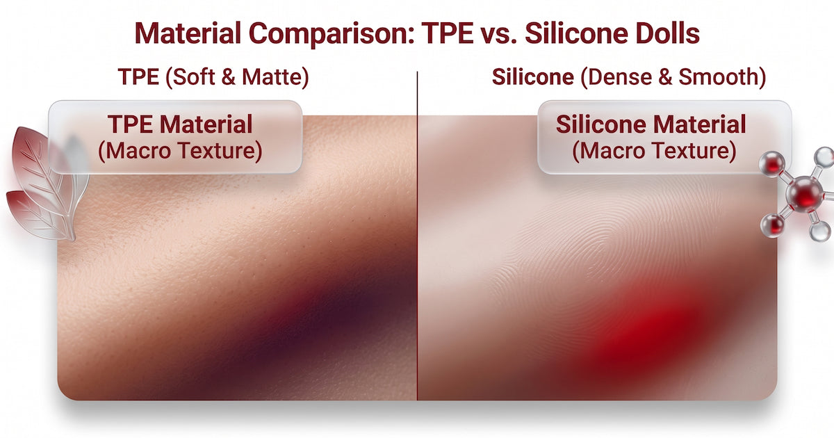 TPE vs silicone anime doll comparison 2026 — 2ddoll.shop