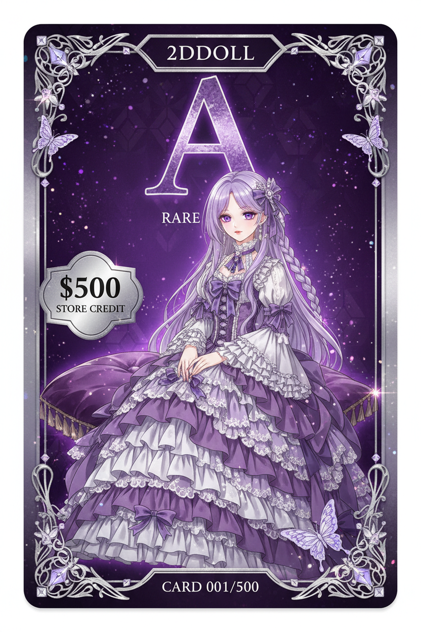 Mystery Doll Box — $1000+ Value + Rare NFT Card Chance Secondary image