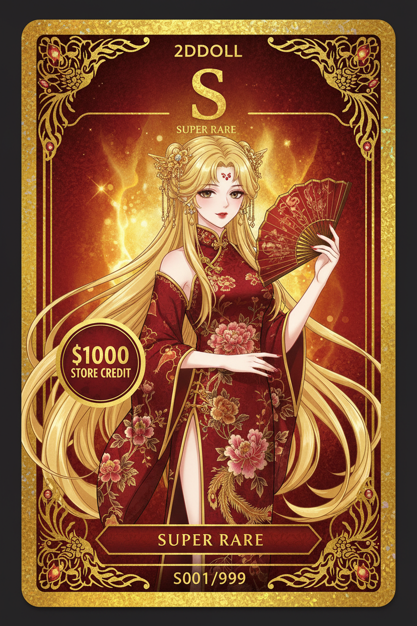Mystery Doll Box — $1000+ Value + Rare NFT Card Chance