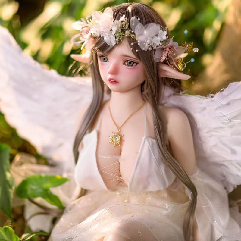 Aixia Elf & Angel Wings Anime Doll — TPE, Poseable