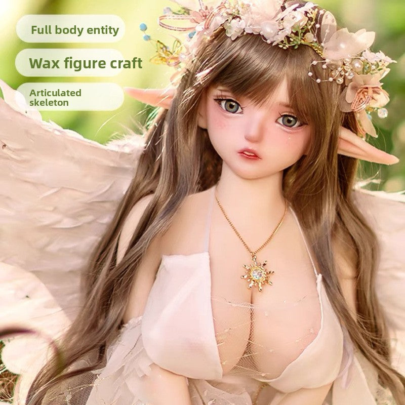 Aixia Elf & Angel Wings Anime Doll — TPE, Poseable Main image