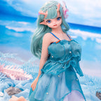 Bilo Game-Inspired Collectible Anime Doll — Lifelike Poseable TPE Art Figure