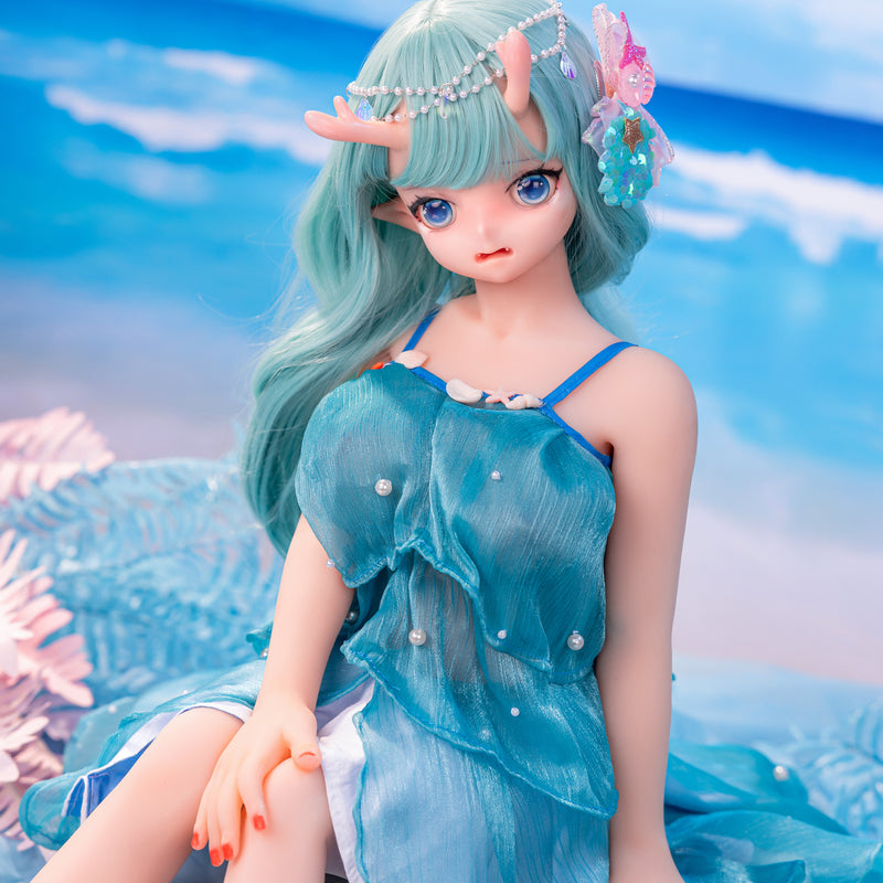 Bilo Game-Inspired Collectible Anime Doll — Lifelike Poseable TPE Art Figure