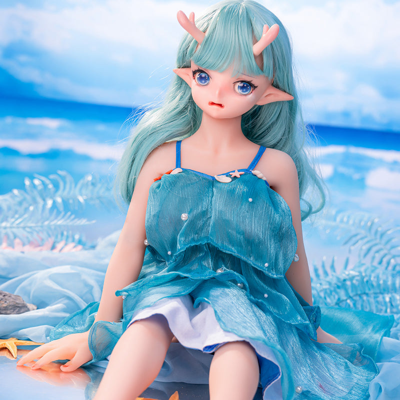 Bilo Game-Inspired Collectible Anime Doll — Lifelike Poseable TPE Art Figure