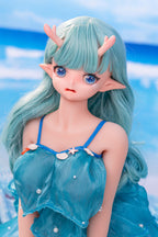 Bilo Game-Inspired Collectible Anime Doll — Lifelike Poseable TPE Art Figure
