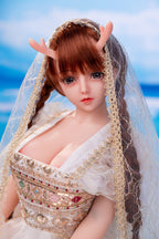 Dragon-Horn Fantasy Anime Doll — Poseable Alloy Skeleton