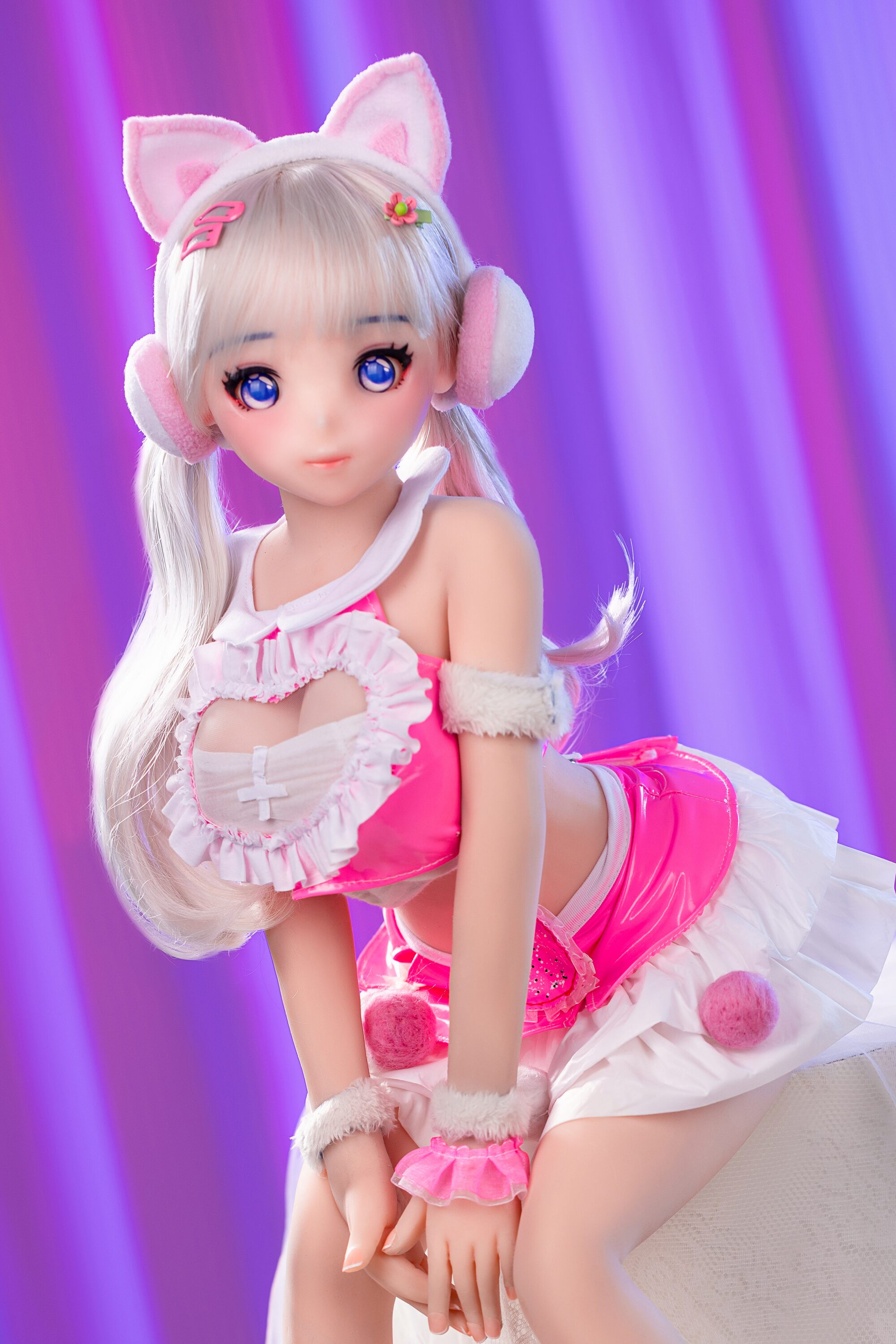 Hatsuyuki Cute Realistic Collectible Anime Doll — Poseable Art Figure with Alloy Skeleton