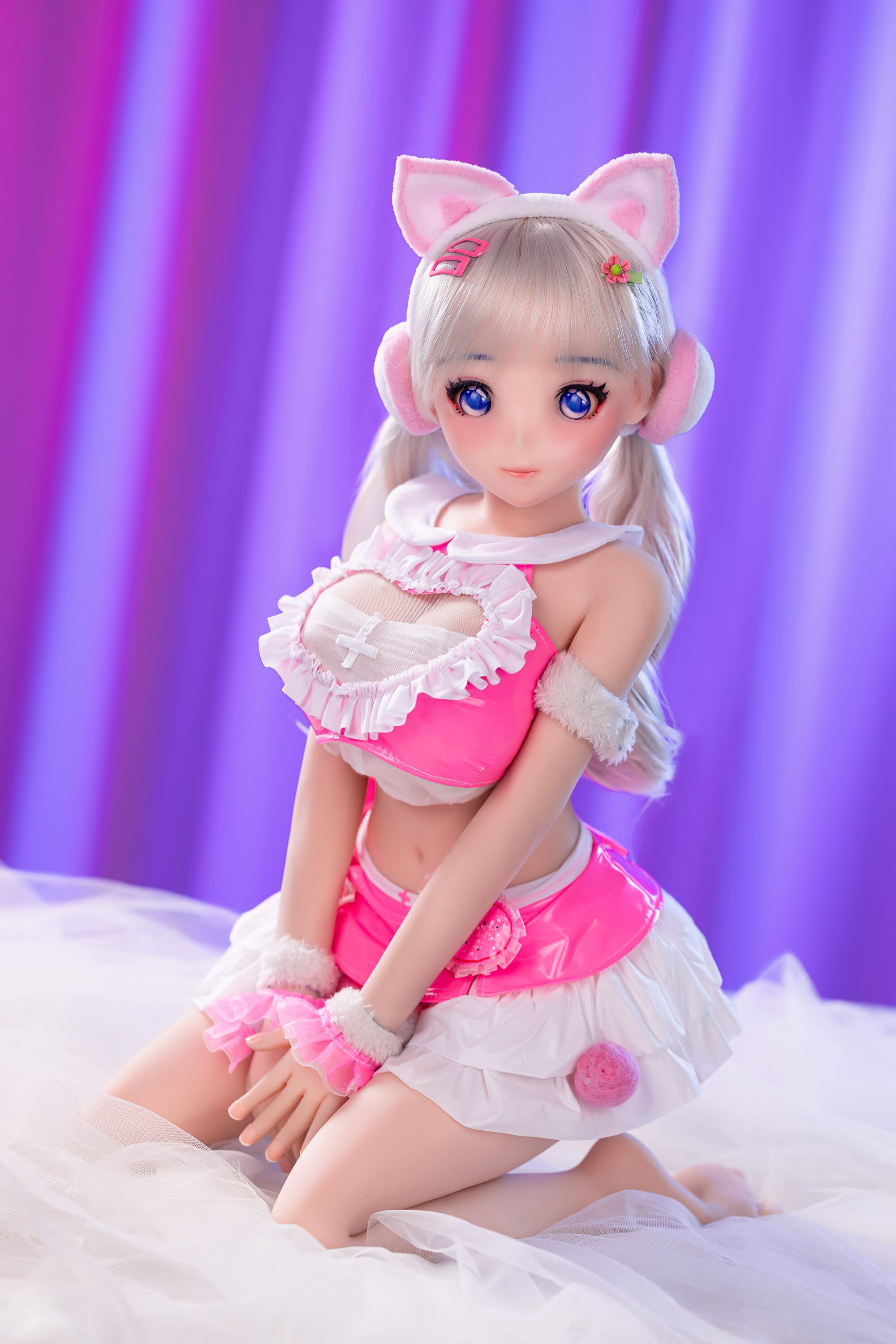 Hatsuyuki Cute Realistic Collectible Anime Doll — Poseable Art Figure with Alloy Skeleton