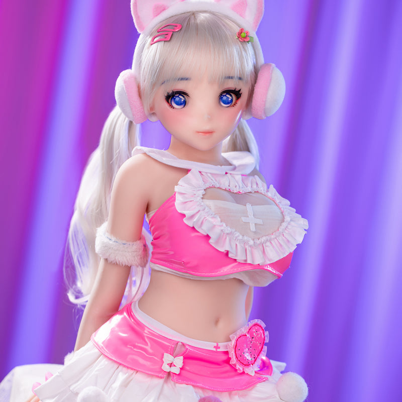 Hatsuyuki Cute Realistic Collectible Anime Doll — Poseable Art Figure with Alloy Skeleton