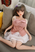 Qianhe Long-Hair Collectible Anime Doll — 80cm Poseable TPE Art Figure with Metal Skeleton
