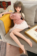 Qianhe Long-Hair Collectible Anime Doll — 80cm Poseable TPE Art Figure with Metal Skeleton