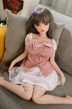 Qianhe Long-Hair Collectible Anime Doll — 80cm Poseable TPE Art Figure with Metal Skeleton