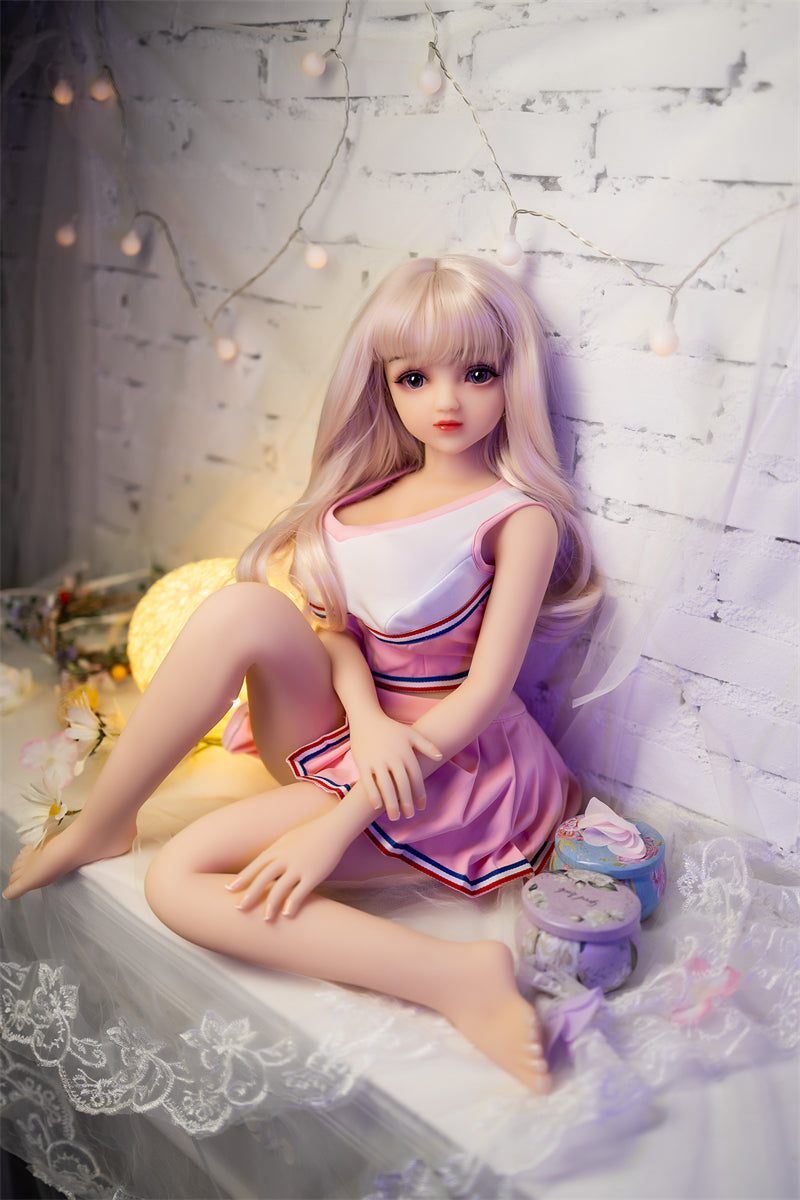 Yaxi Blonde 80cm Collectible Anime Doll — Poseable TPE Art Figure with Movable Skeleton