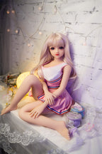 Yaxi Blonde 80cm Collectible Anime Doll — Poseable TPE Art Figure with Movable Skeleton
