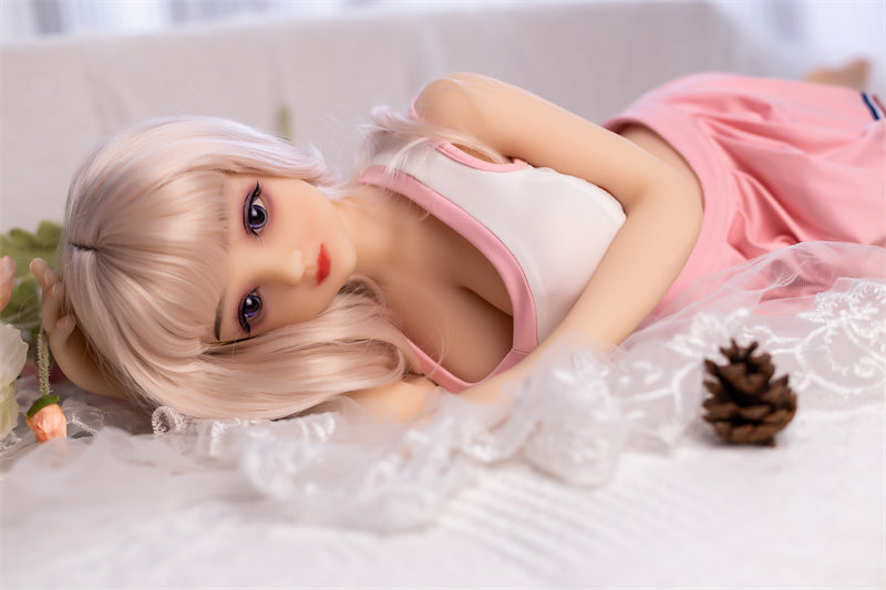 Yaxi Blonde 80cm Collectible Anime Doll — Poseable TPE Art Figure with Movable Skeleton