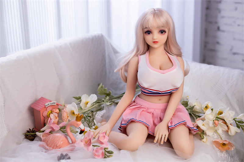 Yaxi Blonde 80cm Collectible Anime Doll — Poseable TPE Art Figure with Movable Skeleton Main image
