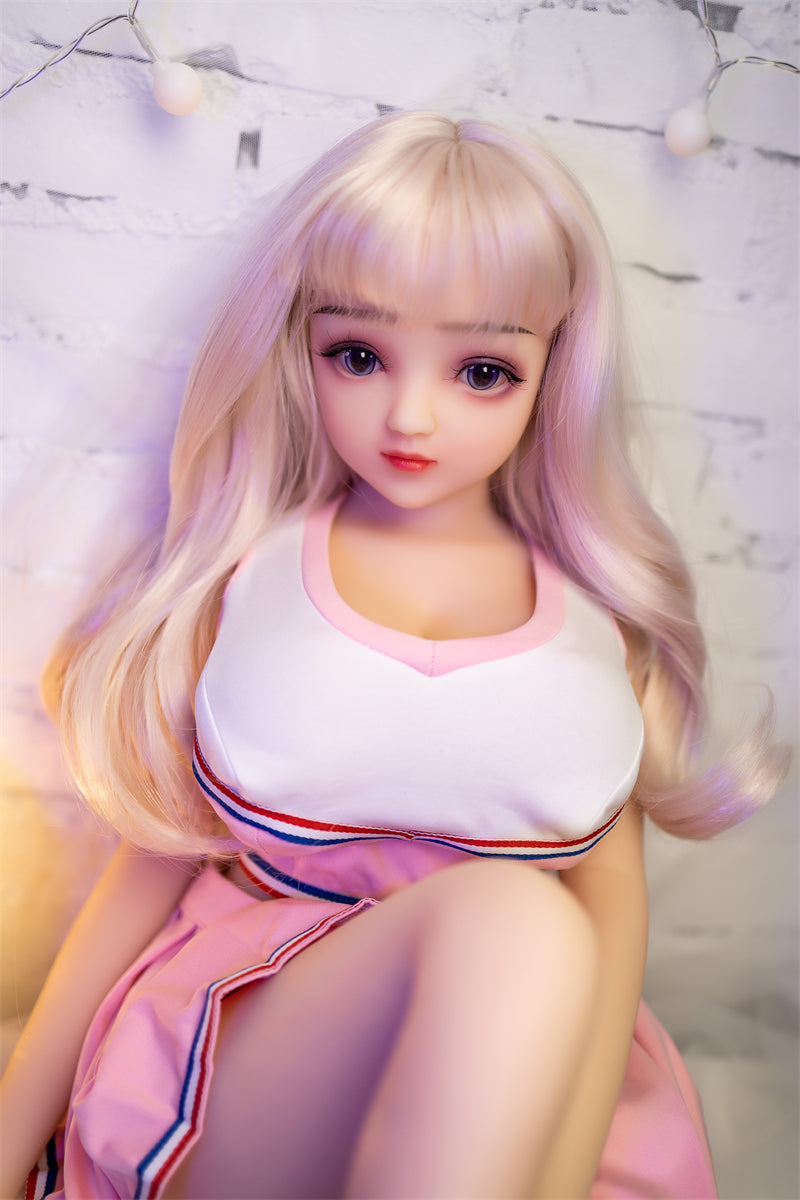 Yaxi Blonde 80cm Collectible Anime Doll — Poseable TPE Art Figure with Movable Skeleton